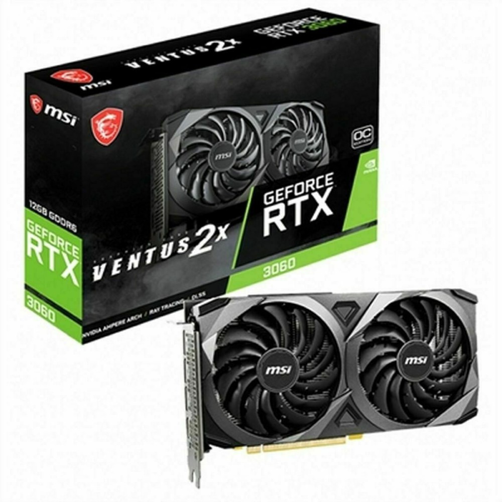 Carte Graphique MSI 912-V397-039 GeForce RTX 3060 GDDR6 12 GB