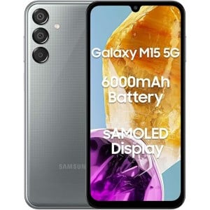 Smartphone Samsung SM-M156BZAUEUE 6,5" 4 GB RAM 128 GB Grau