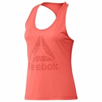 Tank Top Women Reebok Wor Supremium 2.0 Tank Coral (Size 38 eu - m us)