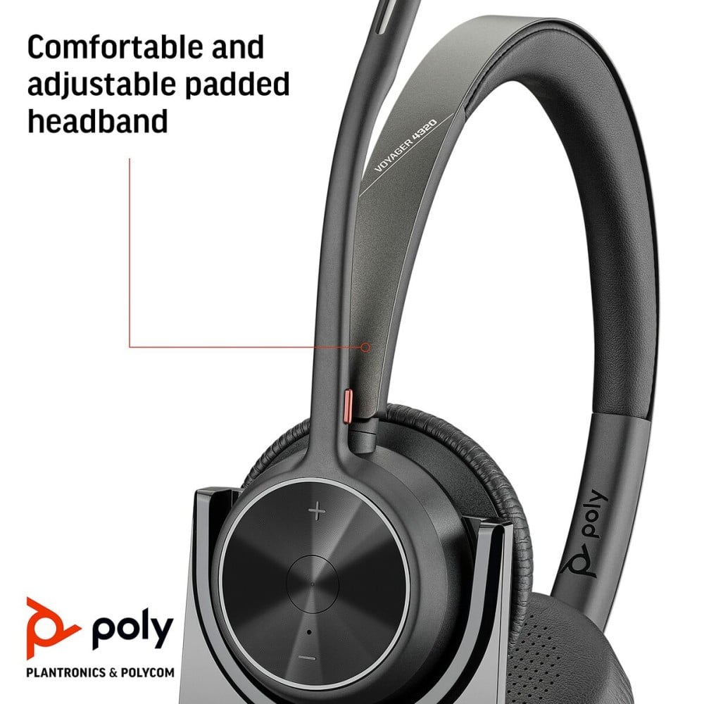 Kopfhörer Poly 77Z31AA Schwarz
