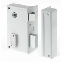 Lock Yale YAV37D 12,5 x 7 x 18 White Steel Rectangular Doors Vertical
