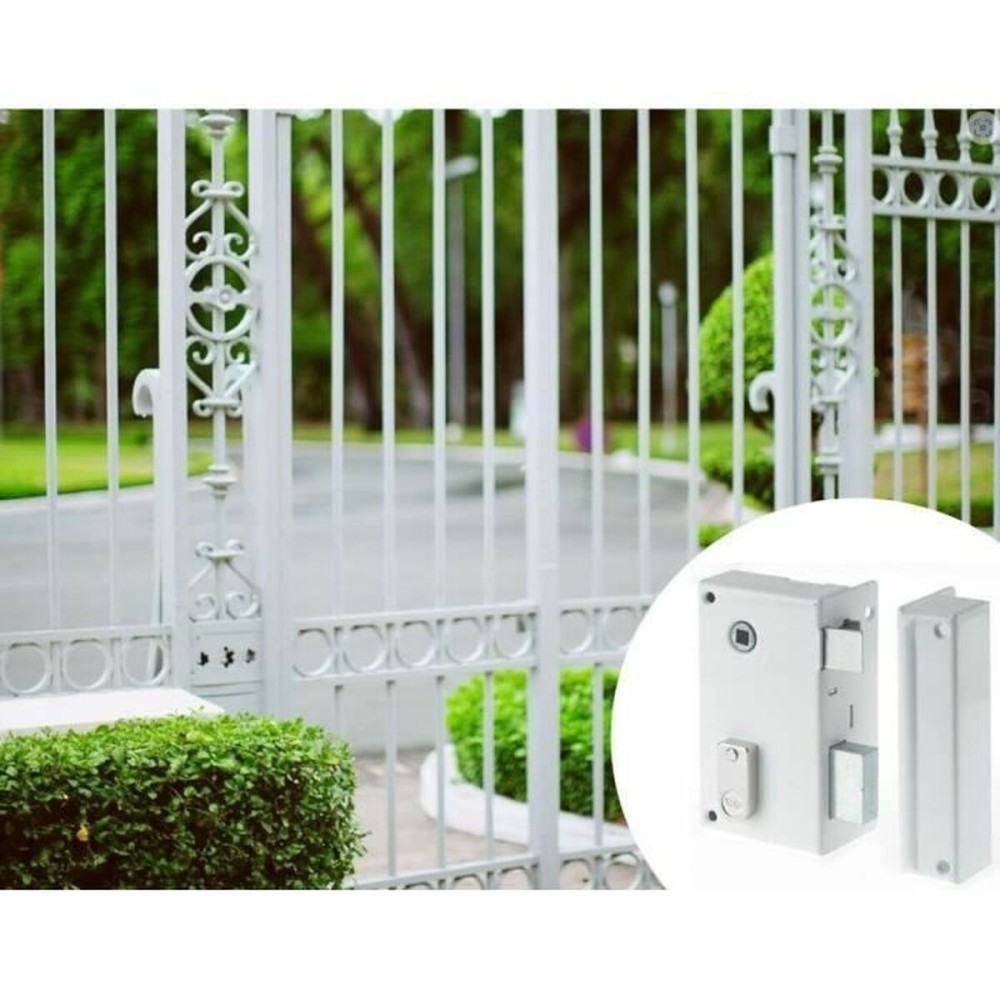 Lock Yale YAV37D 12,5 x 7 x 18 White Steel Rectangular Doors Vertical