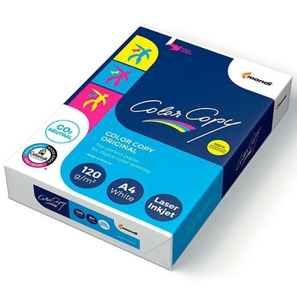 Printer Paper Color Copy White A4 50 Sheets (7 Units)