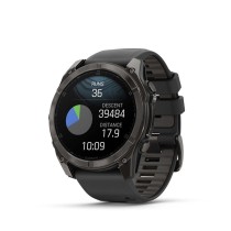 Montre intelligente GARMIN 010-02905-21 Noir Titane 1,4" 51 mm Ø 50 mm