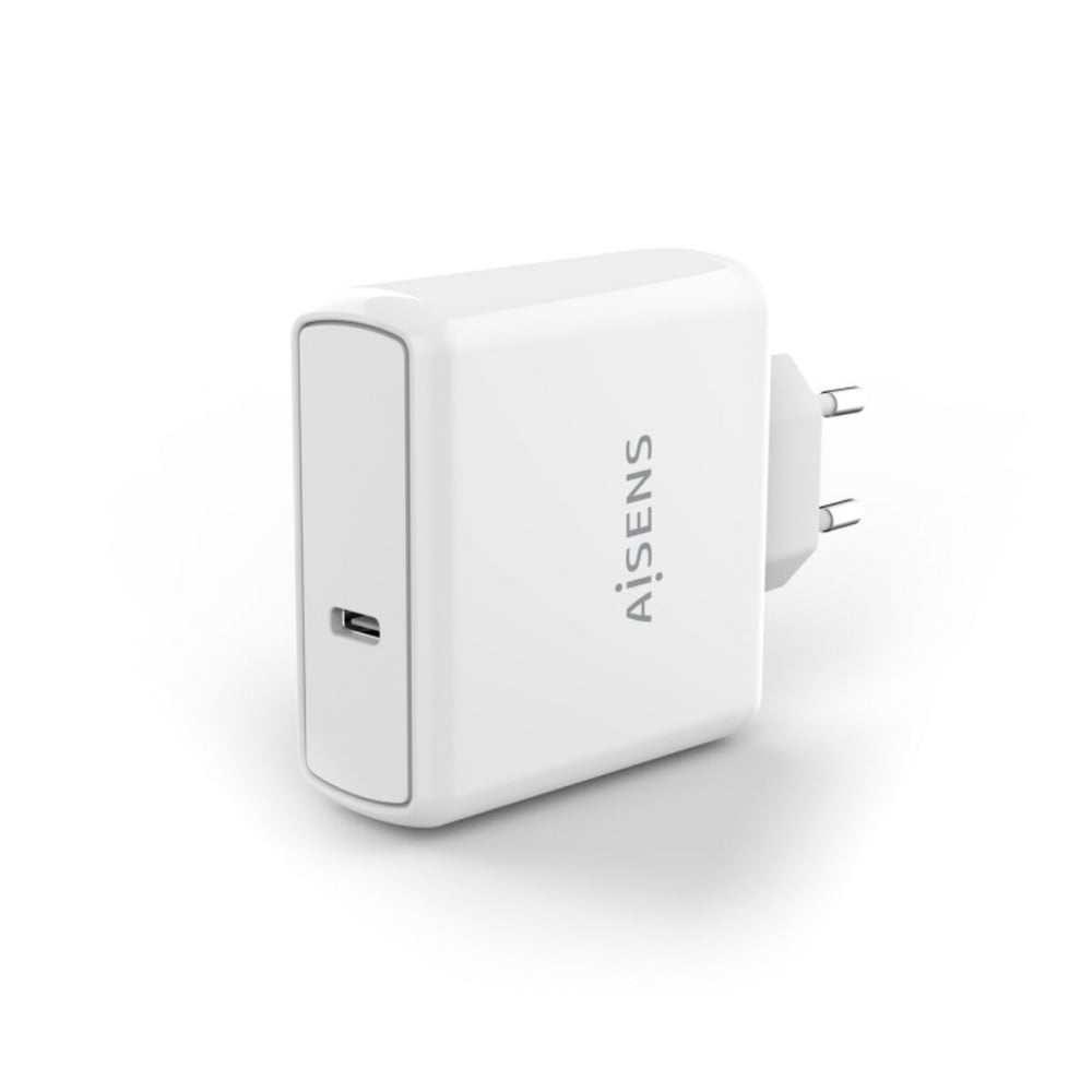 Chargeur Aisens Cargador PD3.0 QC3.0 1 Puerto 1xUSB-C 60W, Blanco USB-C Blanc