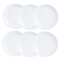 Geschirr-Set Luminarc Diwali 6 pcs Weiß Glas 19 cm
