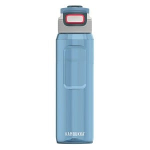 Water bottle Kambukka Elton Niagara Blue Black Acrylic Plastic Tritan 1 L