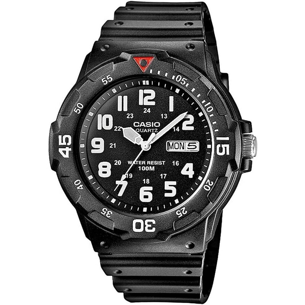 Herrenuhr Casio MRW-200H-1BVEG Schwarz