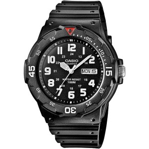 Herrenuhr Casio MRW-200H-1BVEG Schwarz
