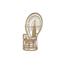 Gartenstuhl DKD Home Decor Weiß Braun natürlich 92 x 66 x 145 cm 86 x 51 x 145 cm 88 x 60 x 146 cm