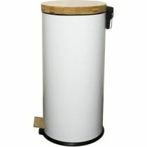 Rubbish Bin Kitchen Move White 30 L