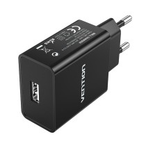Wandladegerät Vention WML-CH07-EU-B 12 W Schwarz