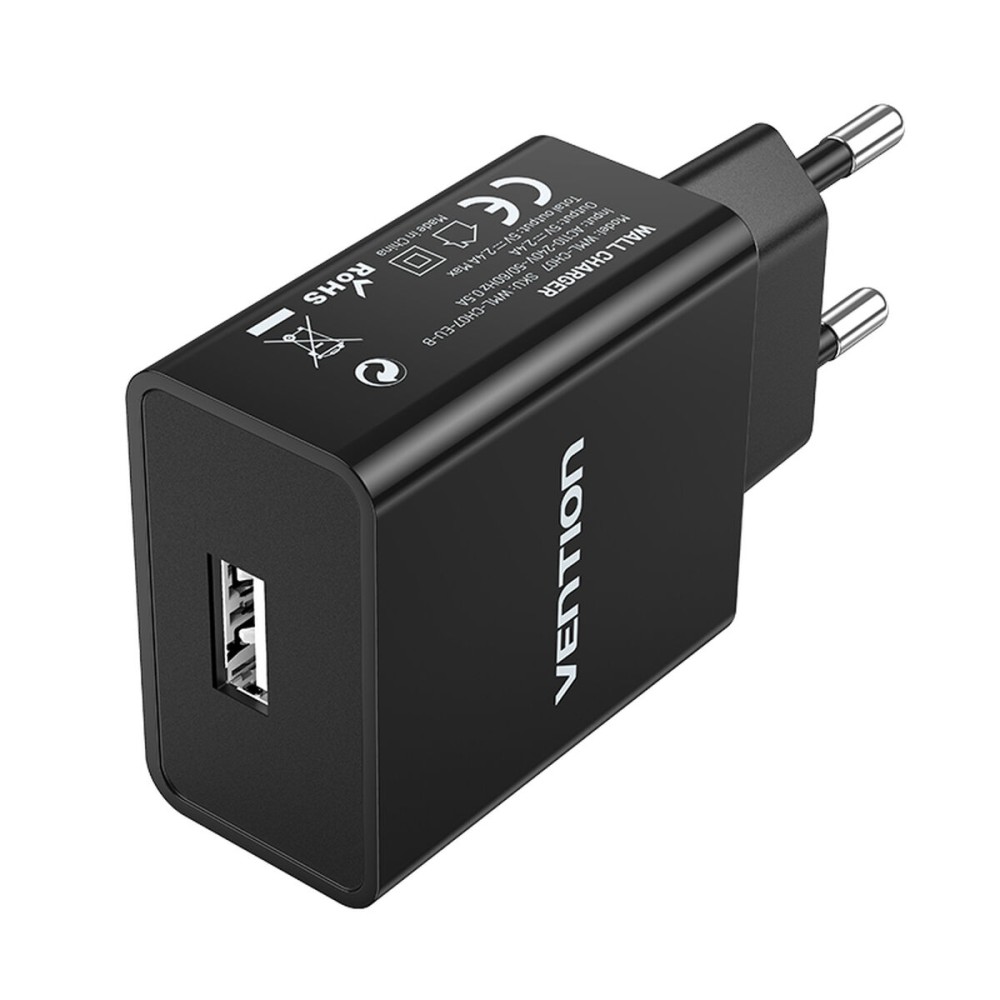 Wandladegerät Vention WML-CH07-EU-B 12 W Schwarz
