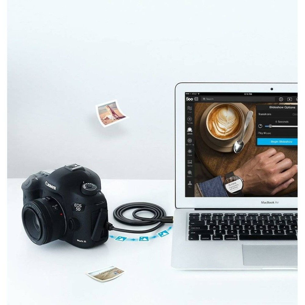 USB 2.0 A to Mini USB B Cable Ugreen 30472 Black