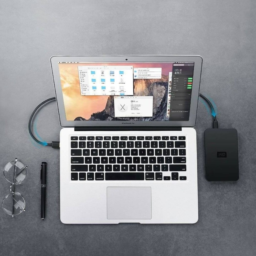 USB 2.0 A zu Mini USB-B-Kabel Ugreen 30472 Schwarz