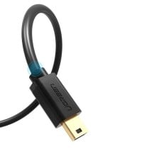 USB 2.0 A zu Mini USB-B-Kabel Ugreen 30472 Schwarz