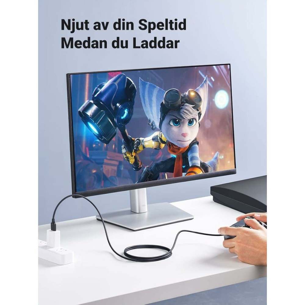 Câble USB 2.0 A vers Mini USB B Ugreen 30472 Noir