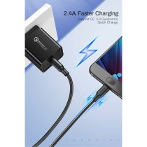 Câble USB 2.0 A vers Micro USB B Ugreen 60137 Noir 1,5 m