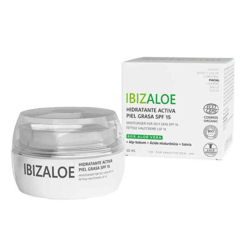 Gesichtscreme Ibizaloe Ibizaloe Spf 15 50 ml