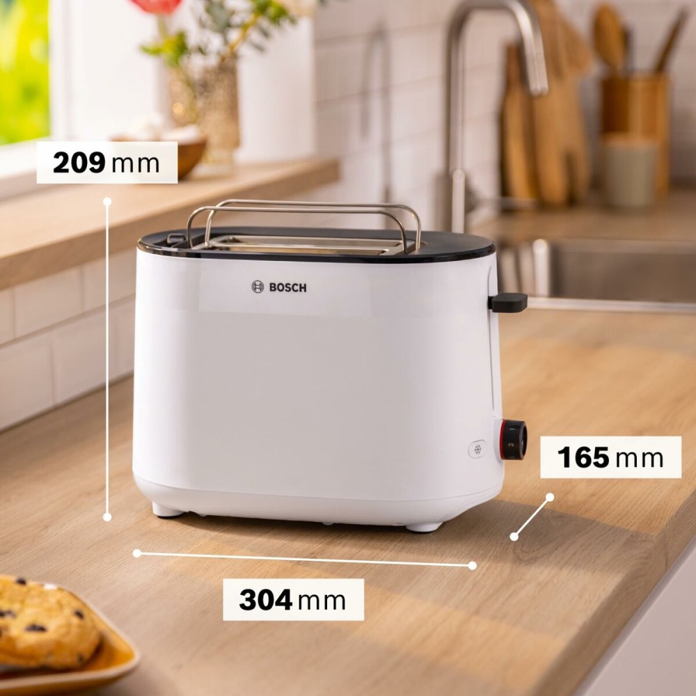 Toaster BOSCH TAT2M121 Weiß 950 W
