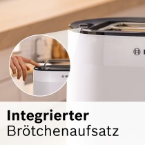 Toaster BOSCH TAT2M121 Weiß 950 W