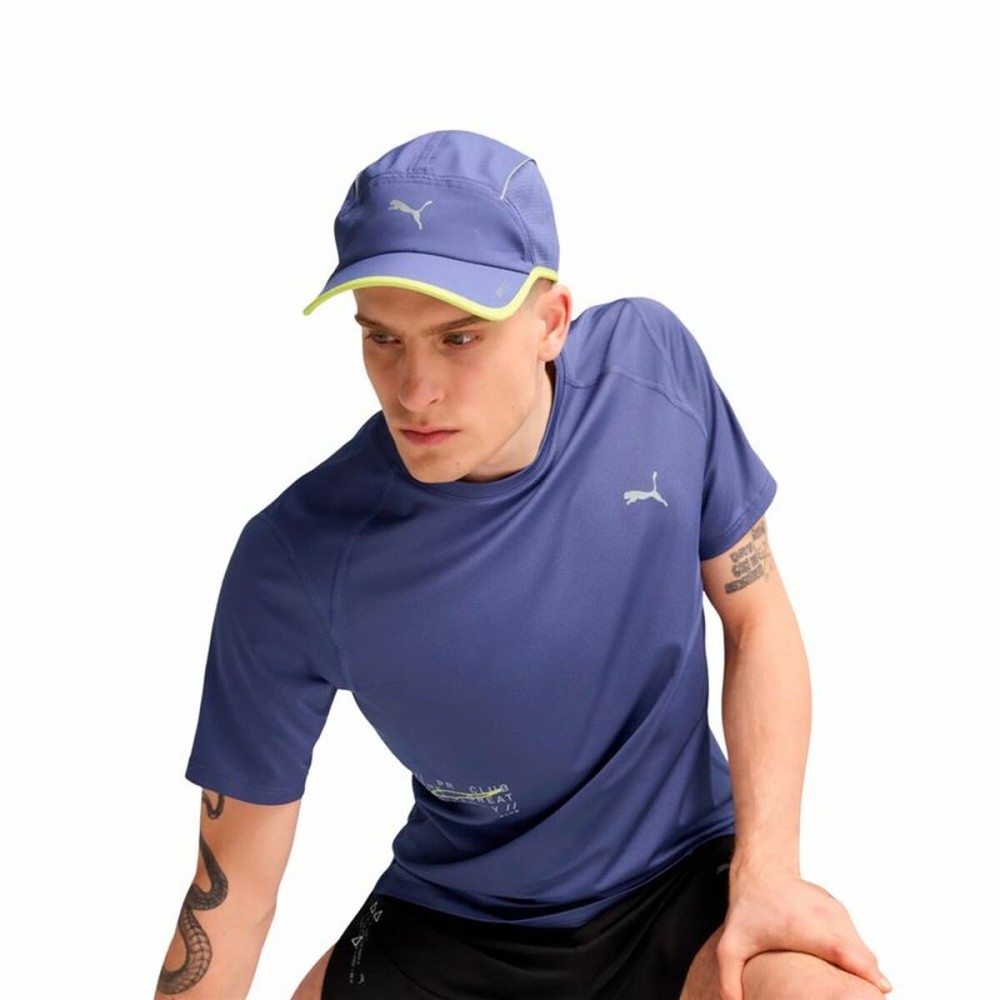 Men's hat Puma Visor 5 Blue One size Running