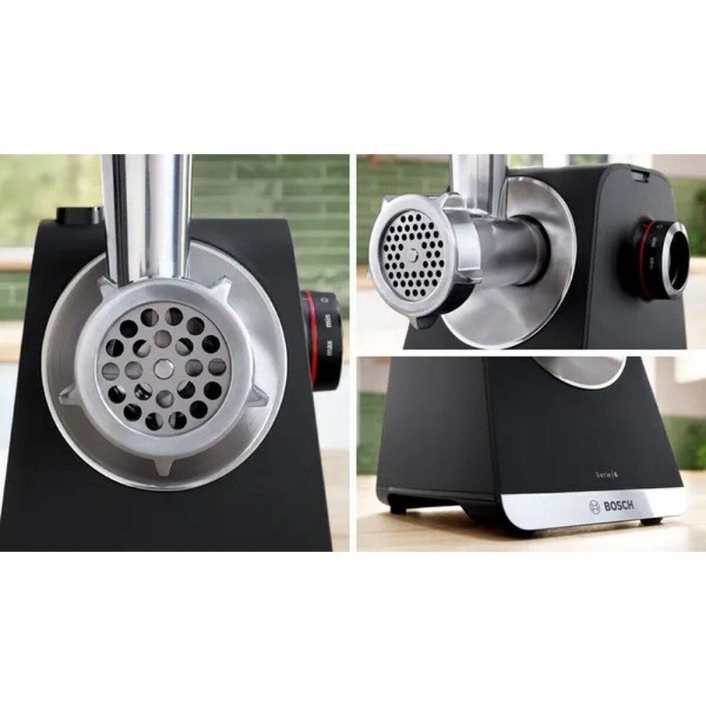 Mincer BOSCH MFWS650B Black Silver 500 W