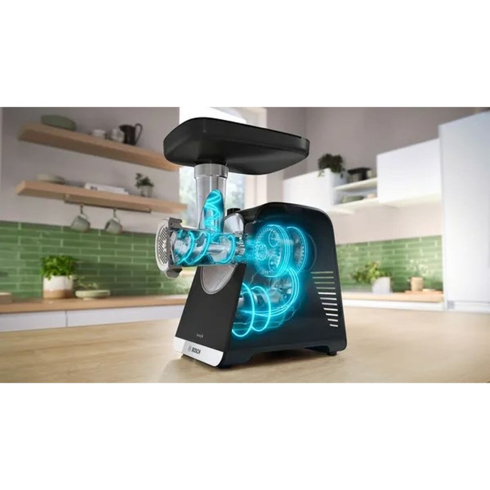 Mincer BOSCH MFWS650B Black Silver 500 W