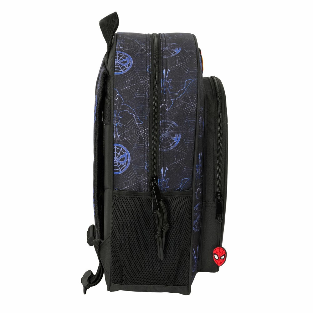 Cartable Spider-Man Attack Noir 32 x 38 x 12 cm