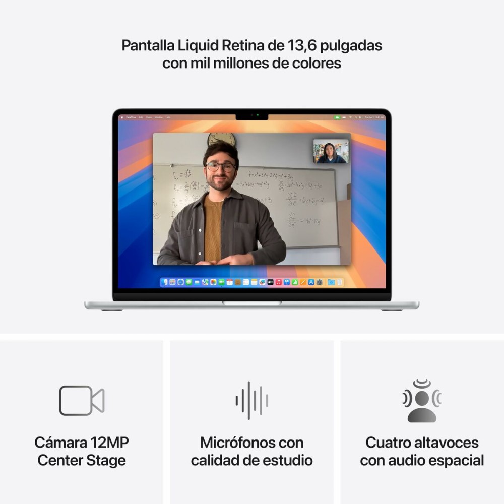 Ordinateur Portable Apple MW0X3Y/A 13" M4 16 GB RAM 512 GB SSD