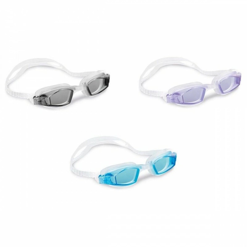 Kinder-Schwimmbrille Intex Free Style (12 Stück)