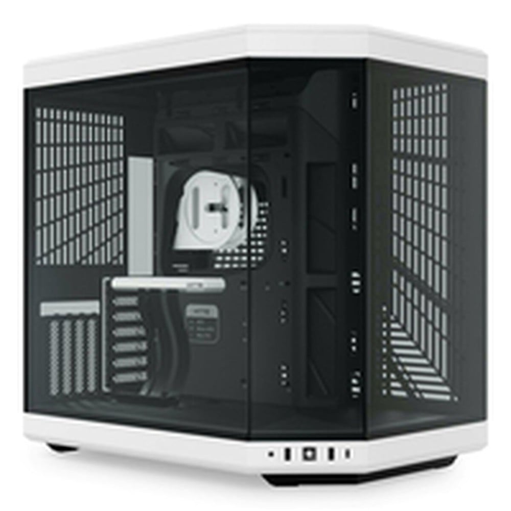 ATX Semi-tower Box Hyte CS-HYTE-Y70-BW-L White Black