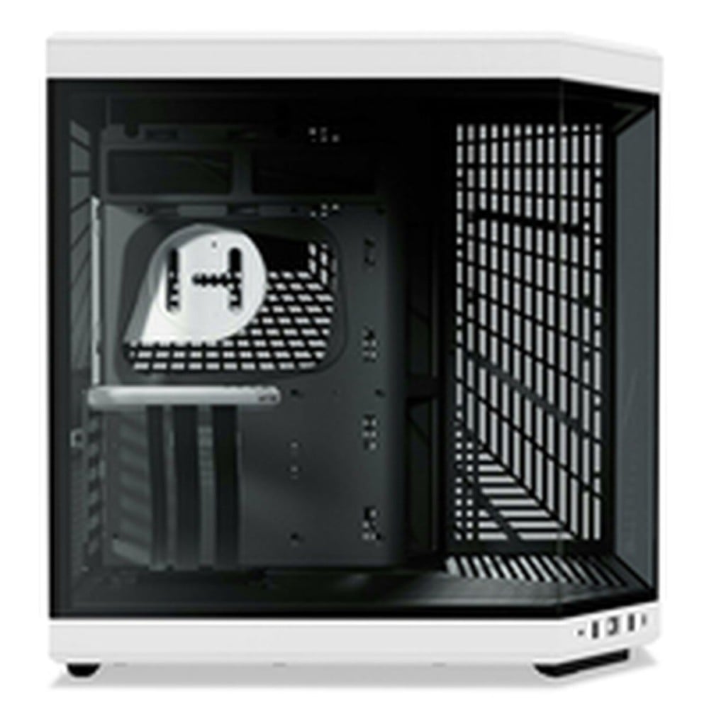 Boîtier ATX semi-tour Hyte CS-HYTE-Y70-BW-L Blanc Noir