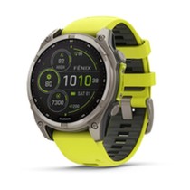 Montre intelligente GARMIN 010-02906-21 Jaune Graphite Titane 1,3" 47 mm Ø 47 mm