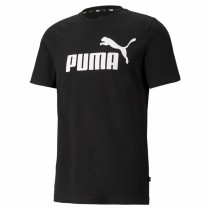 Herren Kurzarm-T-Shirt Puma 586666 01 Schwarz (L) (1 Stück)