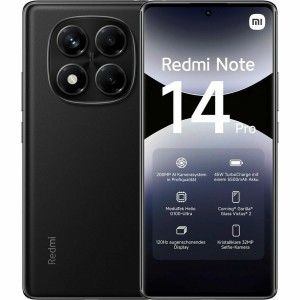 Smartphone Xiaomi REDMI NOTE 14 PRO 6,7" 8 GB RAM 256 GB Noir
