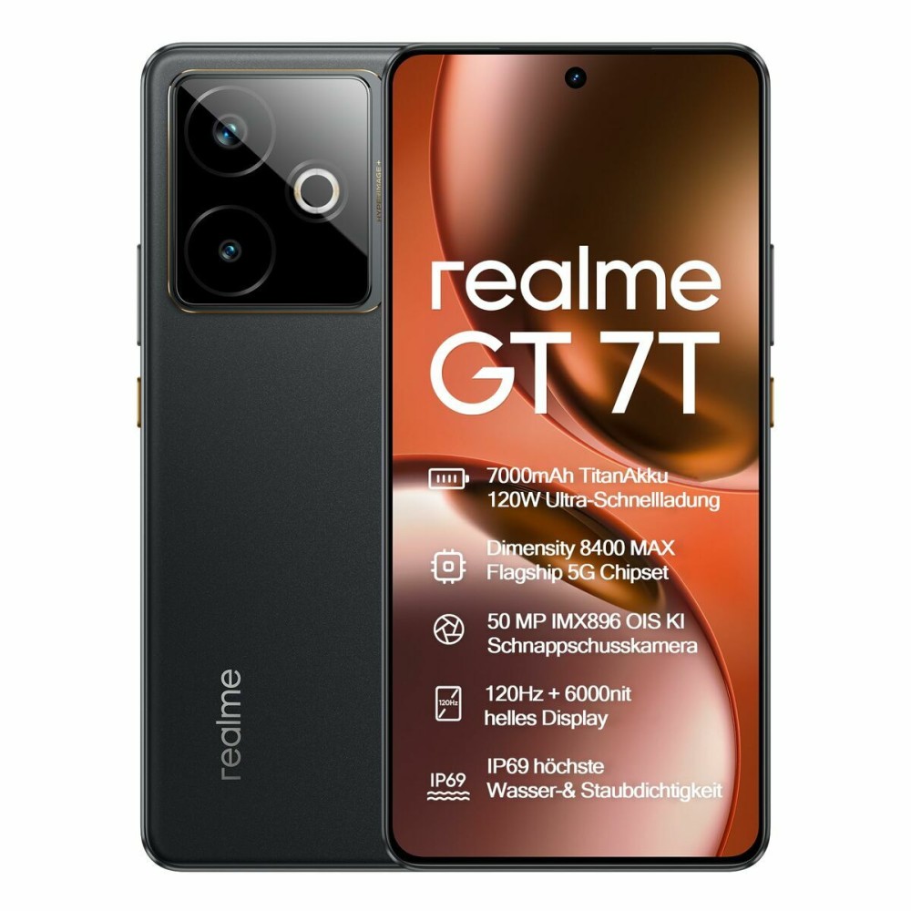 Smartphone Realme 631002003275 6,8" Octa Core 12 GB RAM 256 GB Noir