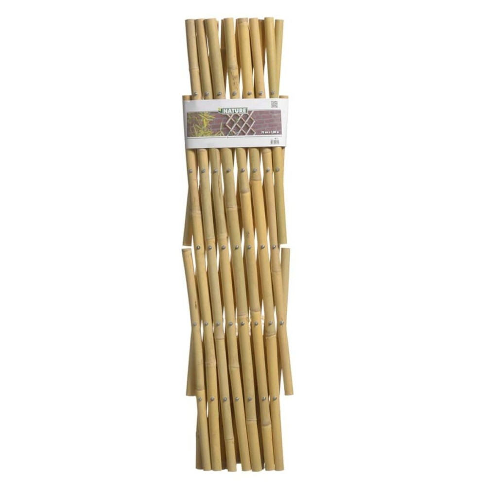 Gitter Nature Enrejado de bambú elástico 70x180cm Braun Bambus