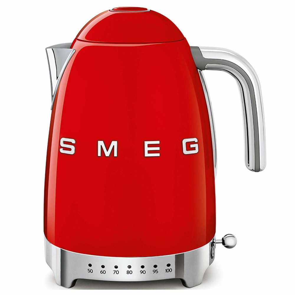 Bouilloire Smeg KLF04RDEU Rouge Acier inoxydable Plastique 2400 W 1,7 L