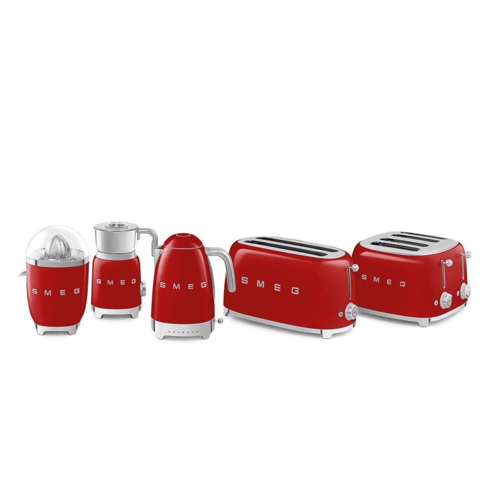 Bouilloire Smeg KLF04RDEU Rouge Acier inoxydable Plastique 2400 W 1,7 L
