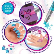 Ensemble de Beauté Cra-Z-Art 2 x 13 x 2 cm Enfant Ongles Poil Corps Paillettes 4 Unités