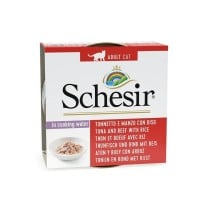 Katzenfutter SCHESIR Rind und Kalbfleisch 85 g