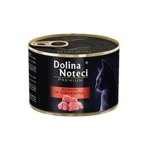 Cat food Dolina Noteci Premium Chicken Veal Pig 185 g