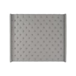 Tête de lit Home ESPRIT Gris Bois MDF 194 x 20 x 170 cm