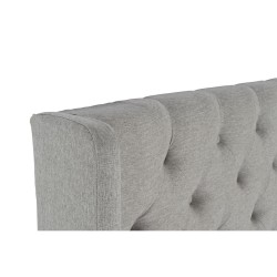 Headboard Home ESPRIT Grey MDF Wood 194 x 20 x 170 cm