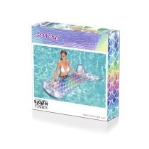 Bestway Luftmatratze Irideszierende Meerjungfrau 193x101 cm Strand und Pool 43413