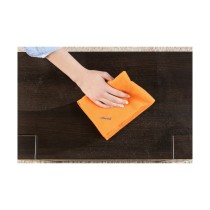 Microfibre cleaning cloth Vileda 168863 Orange Polyester (1 Unit) (3 Pieces)