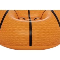 Inflatable Armchair Bestway Orange 114 x 112 x 66 cm 112 x 114 x 66 cm Basketball
