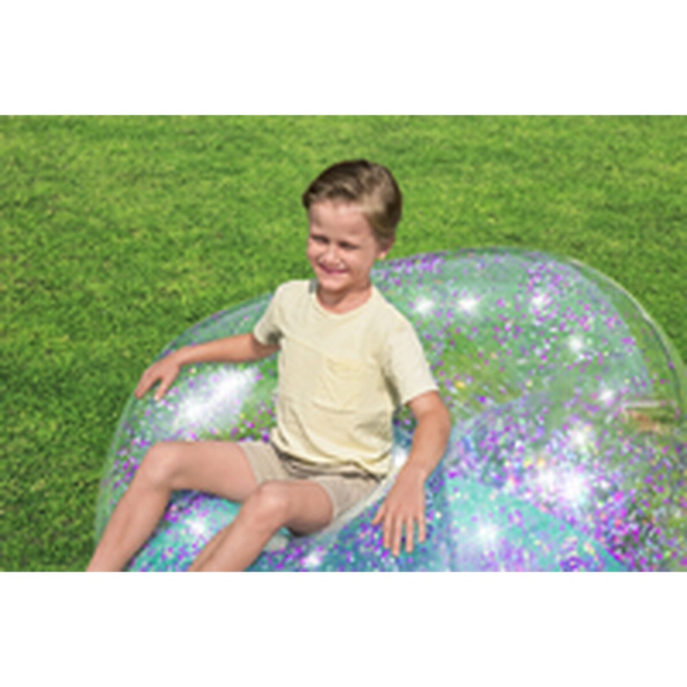 Inflatable Armchair Bestway Multicolour 114 x 112 x 66 cm 122 x 114 x 66 cm Glitter