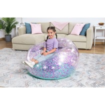 Inflatable Armchair Bestway Multicolour 114 x 112 x 66 cm 122 x 114 x 66 cm Glitter